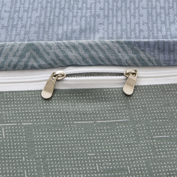 91家纺网 家纺一手货源 找家纺 宇彬家纺 2026直播新款13070A类全棉纯棉印花床单床笠款四件套和单被套喷气清新简约（缩水足可定做） 生活旋律