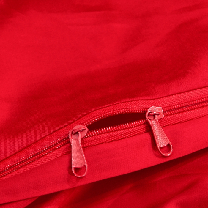 91家纺网 家纺一手货源 找家纺 （总）慕她家纺 2026年全棉纯棉婚庆四件套大红色刺绣结床上用品