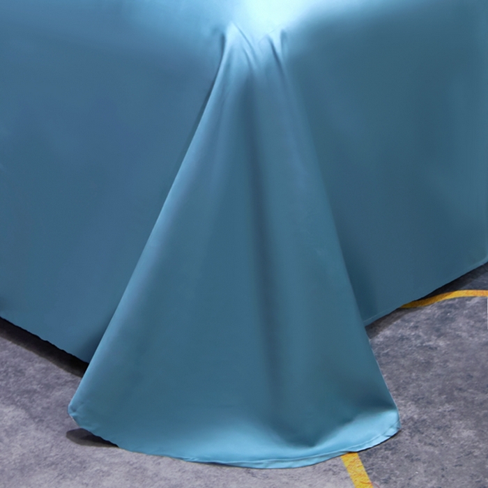 91家纺网 家纺一手货源 找家纺 慕她家纺 2026年全棉纯棉婚庆四件套大红色刺绣结床上用品 皇家风范蓝灰