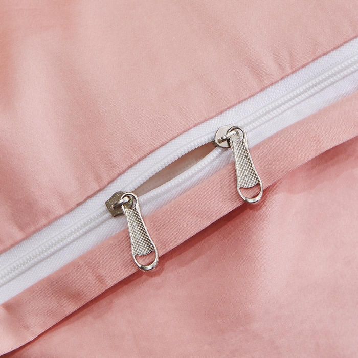 91家纺网 家纺一手货源 找家纺 慕她家纺 2026年全棉纯棉婚庆四件套大红色刺绣结床上用品 倾心 豆沙