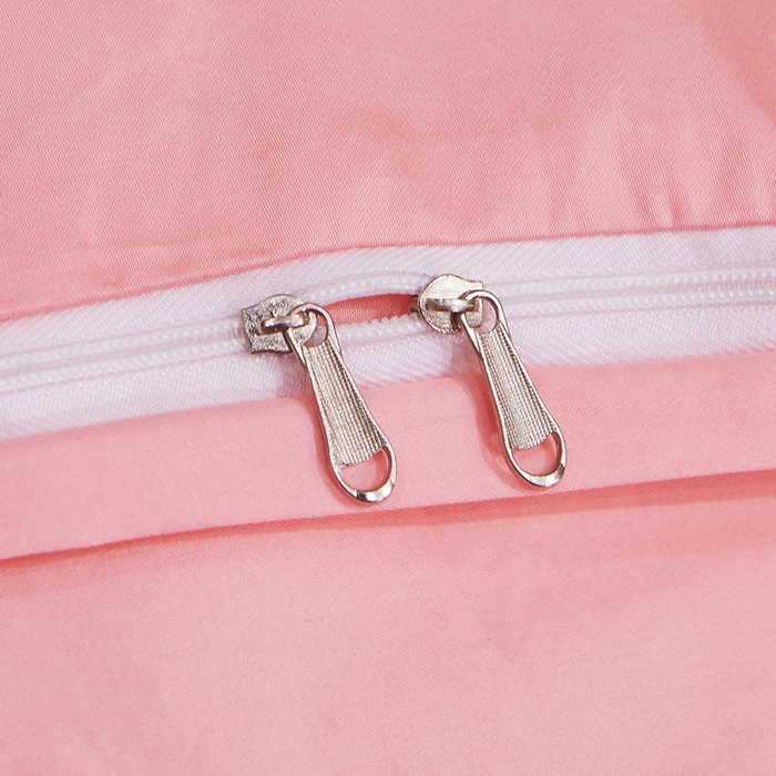 91家纺网 家纺一手货源 找家纺 慕她家纺 2026年全棉纯棉婚庆四件套大红色刺绣结床上用品 倾心 粉玉