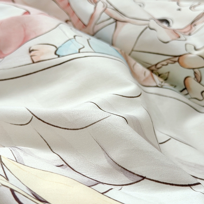 91家纺网 家纺一手货源 找家纺 萌宝家纺 2026新款春夏儿童全棉60贡缎被套幼儿园三件套含芯6件套 甜梦蛋糕