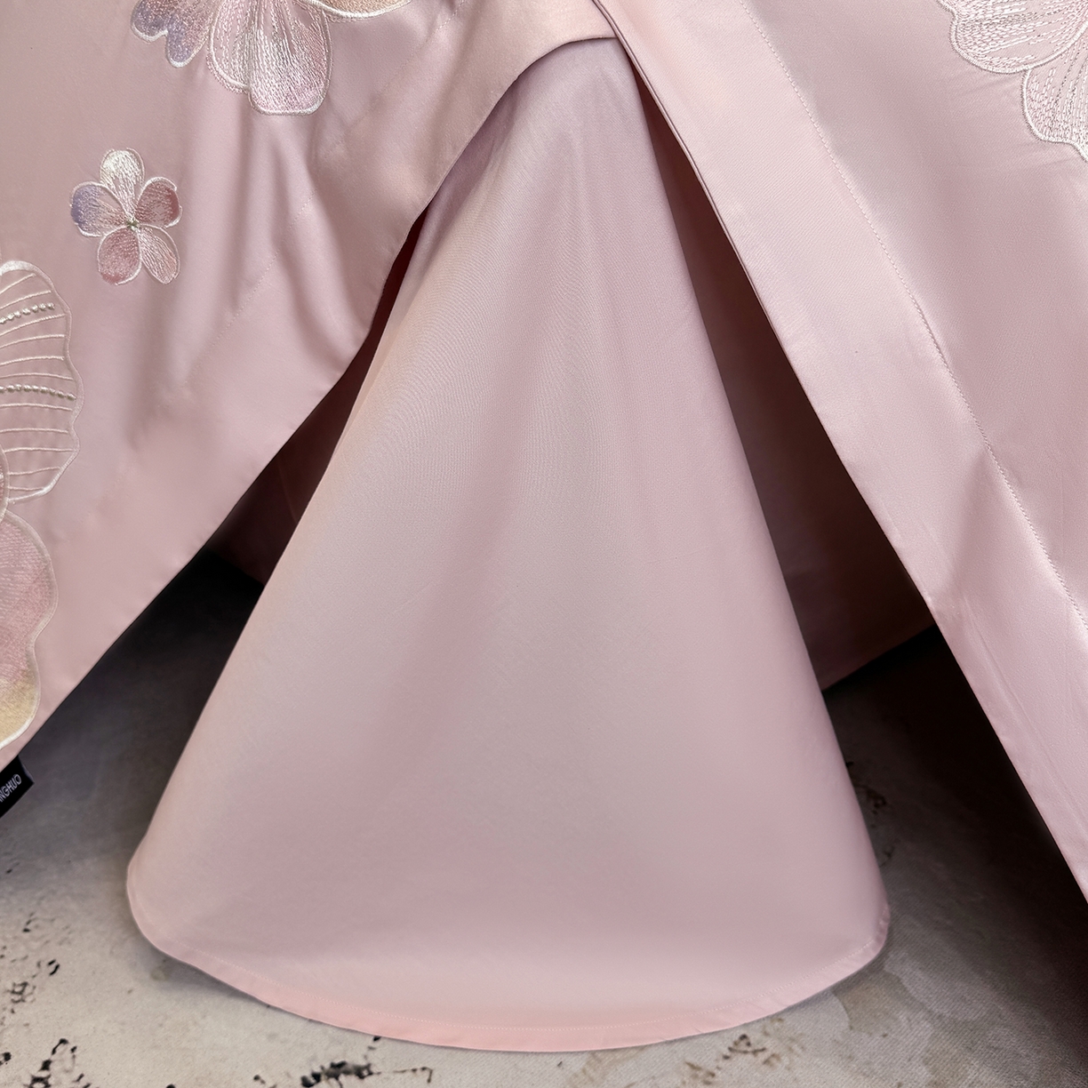 91家纺网 家纺一手货源 找家纺 家居1号家纺 2026新款50双股挚爱新疆长绒棉四件套 挚爱-桃花粉