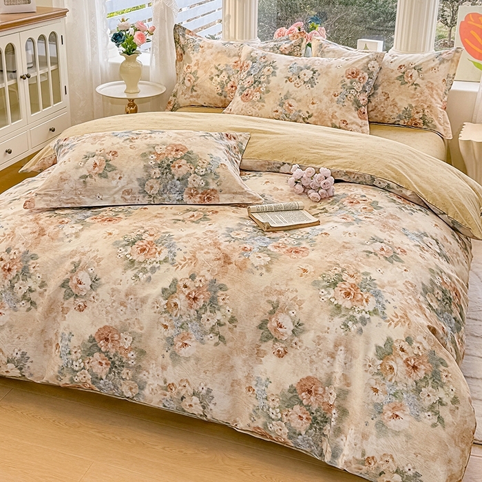 91家纺网 家纺一手货源 找家纺 （总）佑金甜 2026新款精梳全棉印花单被套