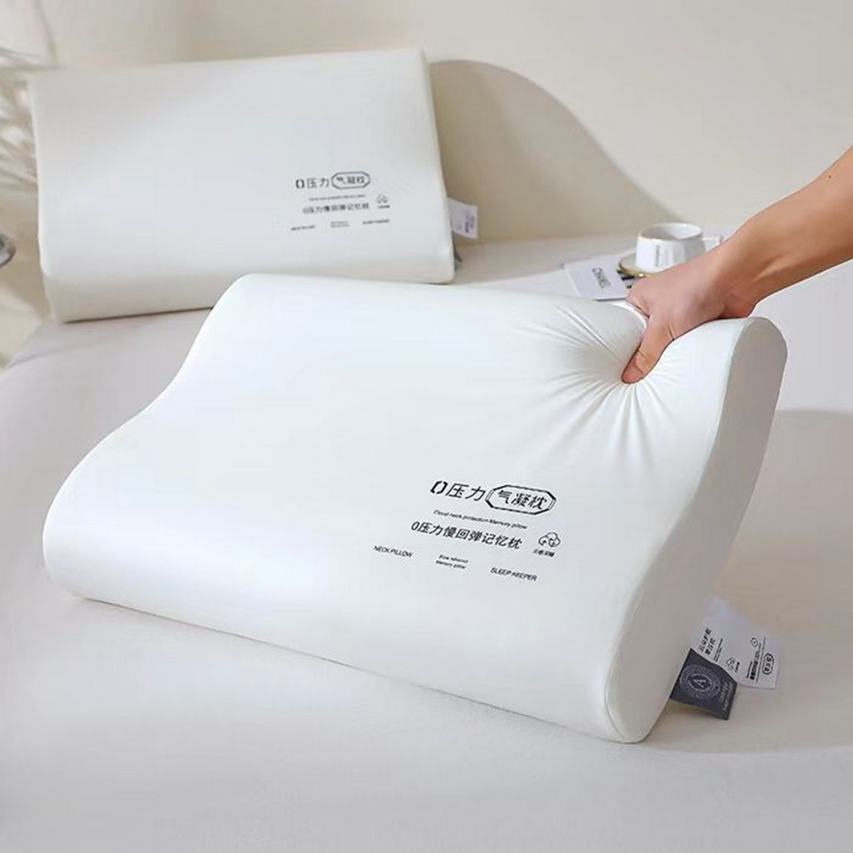 91家纺网 家纺一手货源 找家纺 （总）剑桥枕业 2026新款K80曲线记忆枕特价处理