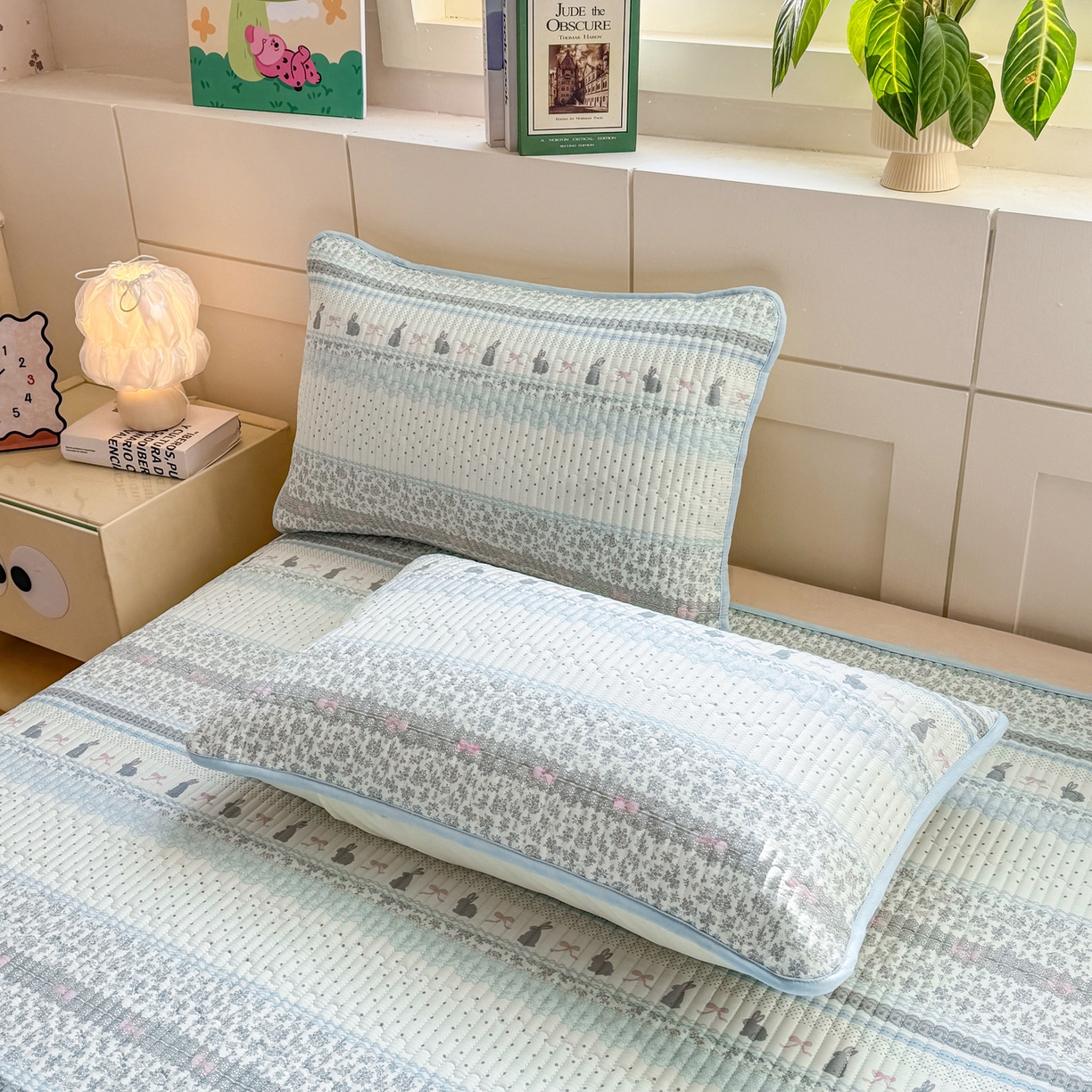 91家纺网 家纺一手货源 找家纺 （总）康纳利 2026新款全棉床盖学生夹棉薄款床盖床垫三件套四季通用