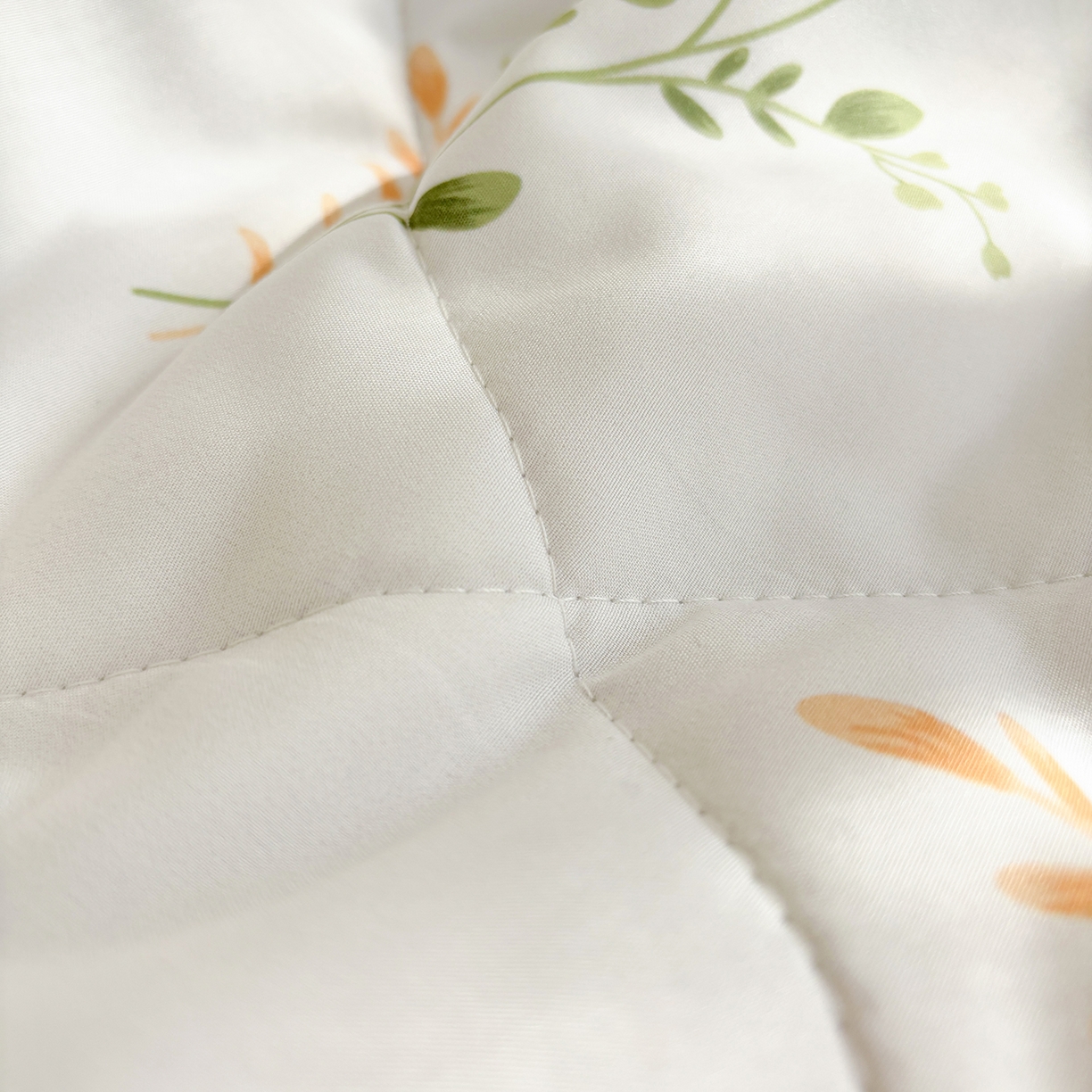 91家纺网 家纺一手货源 找家纺 恒畅 2026新款水洗小花边印花亲肤夏被夏凉被 竹子熊猫