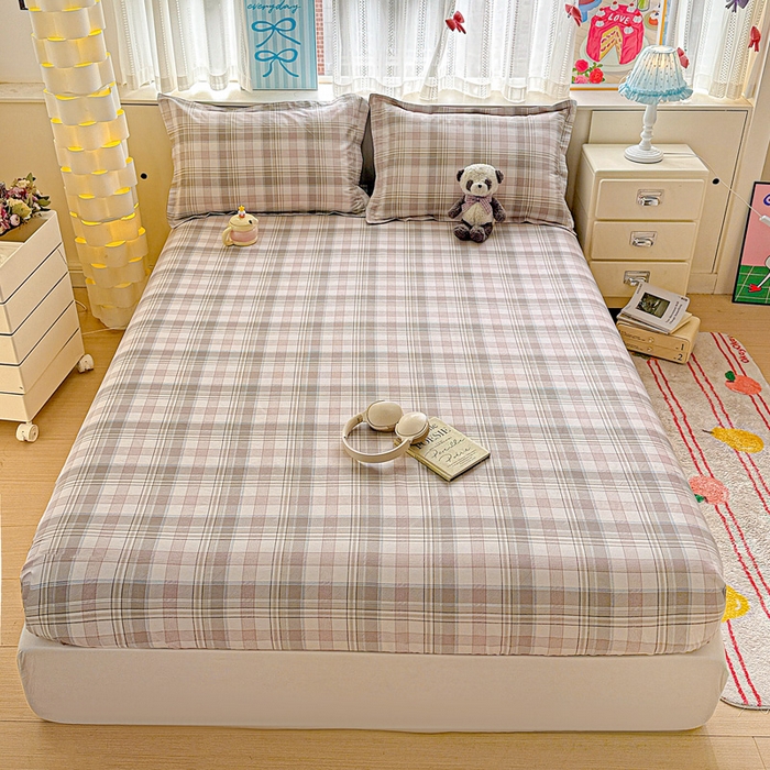 91家纺网 家纺一手货源 找家纺 卡普家居 2026新款全棉印花A版床笠 西雅图