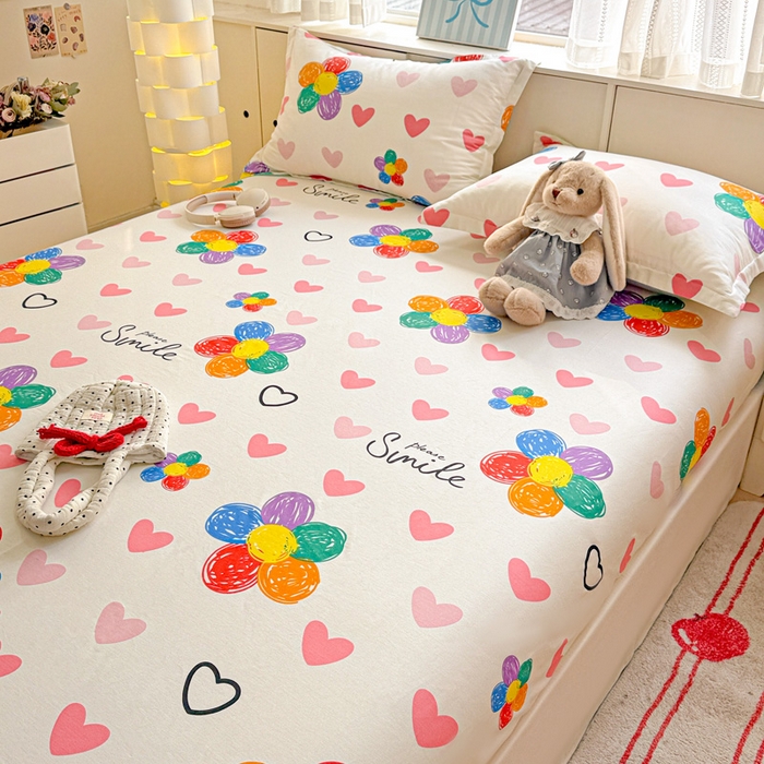 91家纺网 家纺一手货源 找家纺 （总）卡普家居 2026新款全棉印花A版床笠