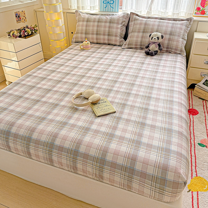 91家纺网 家纺一手货源 找家纺 卡普家居 2026新款全棉印花A版床笠 西雅图