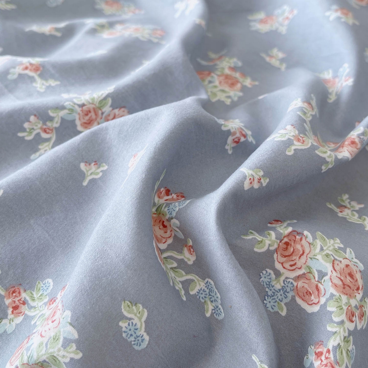 91家纺网 家纺一手货源 找家纺 麦田家纺 2026新款花边床盖四件套 椿庭怀蓝