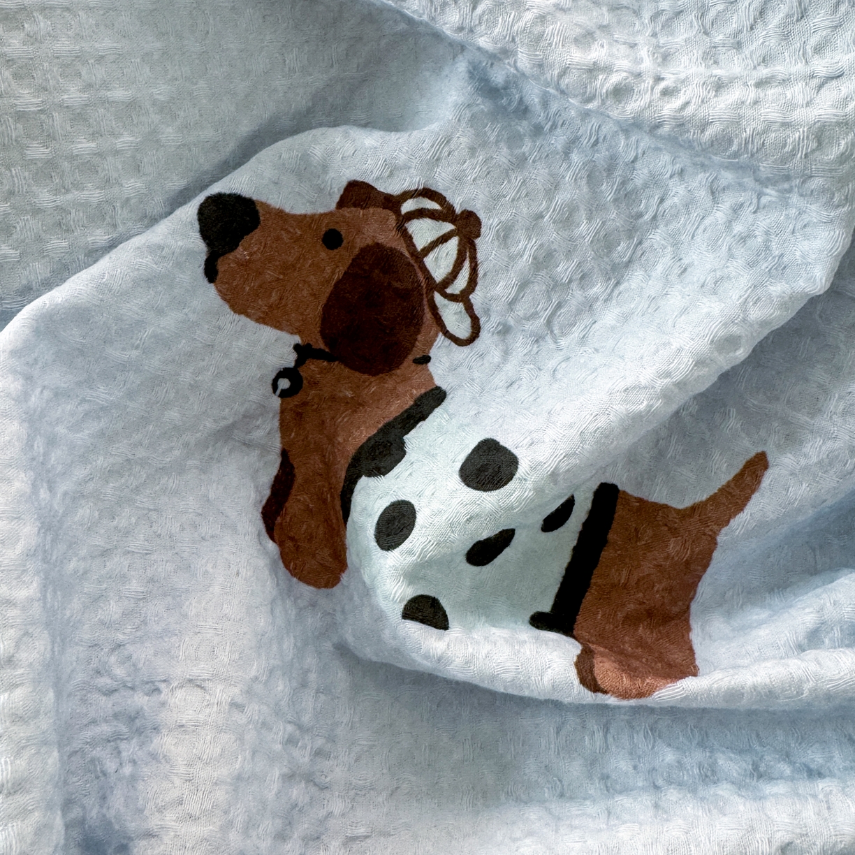 91家纺网 家纺一手货源 找家纺 （总）雯雨家纺 2026新款全棉华夫格三角针被套