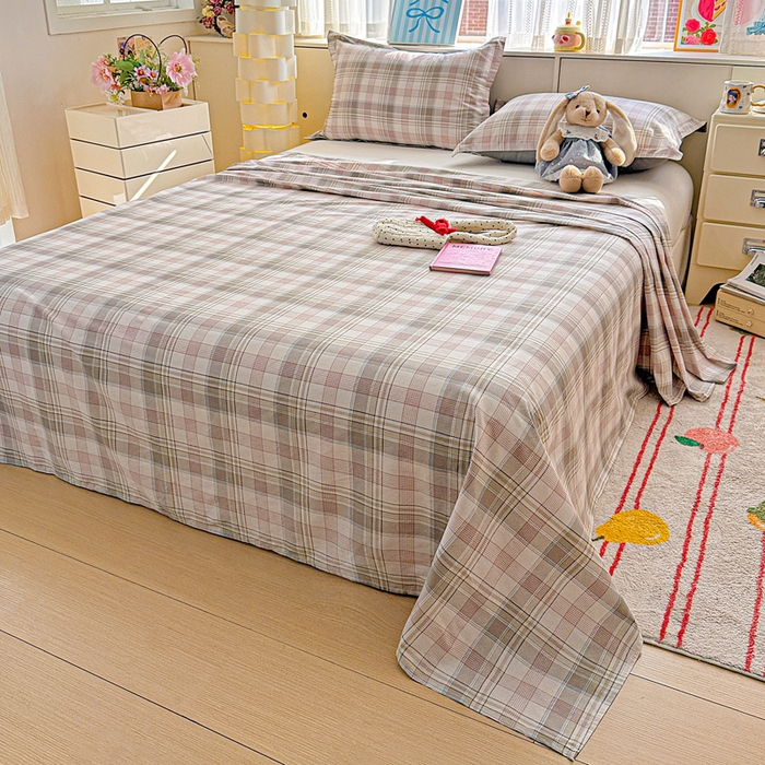 91家纺网 家纺一手货源 找家纺 卡普家居 2026新款全棉印花A版床单 西雅图