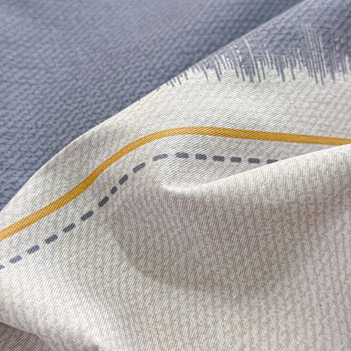 91家纺网 家纺一手货源 找家纺 卡普家居 2026新款全棉印花A版床单 星辰大海