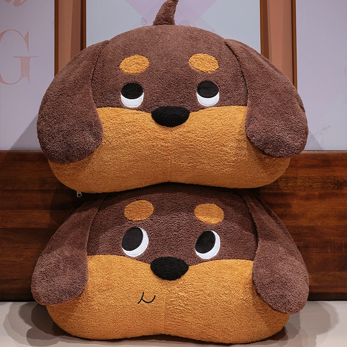 91家纺网 家纺一手货源 找家纺 （总）仟亿莱 2026新款腊肠狗床头月牙大靠背