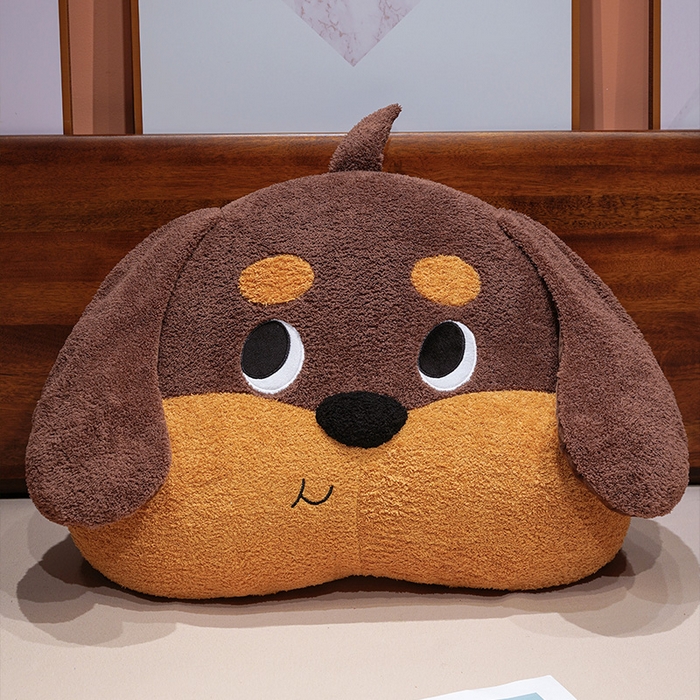 91家纺网 家纺一手货源 找家纺 仟亿莱 2026新款腊肠狗床头月牙大靠背 组合图仅供展示不可下单