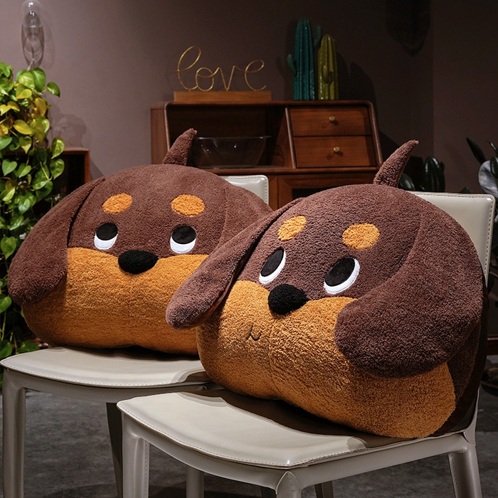 91家纺网 家纺一手货源 找家纺 （总）仟亿莱 2026新款腊肠狗床头月牙大靠背