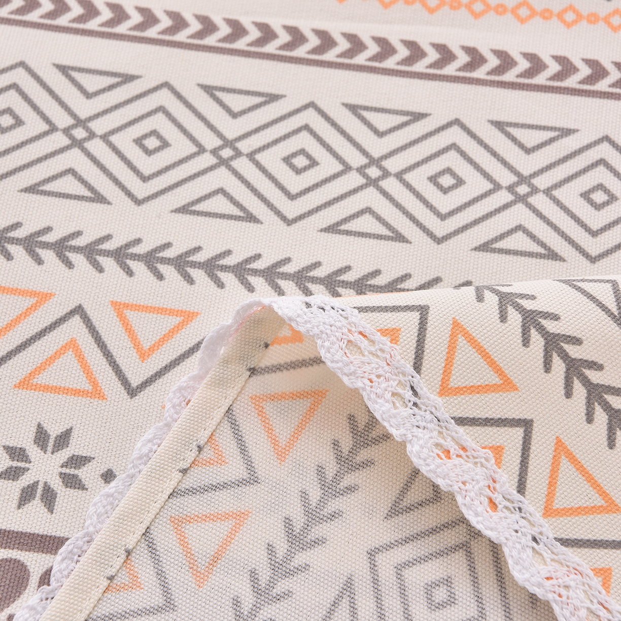 91家纺网 家纺一手货源 找家纺 （总）德比尔斯  2026新款原棉老粗布凉席花边老粗布三件套