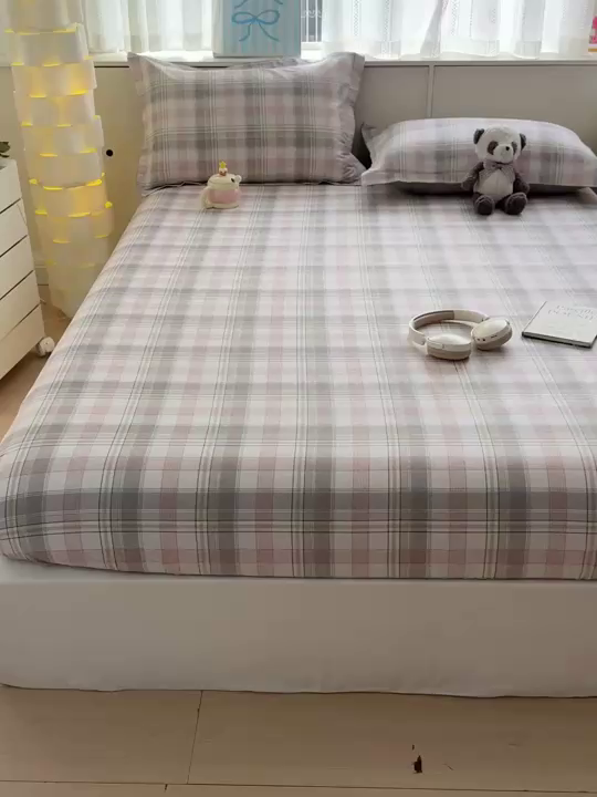 91家纺网 家纺一手货源 找家纺 卡普二店 2025新款全棉印花A版床笠 西雅图