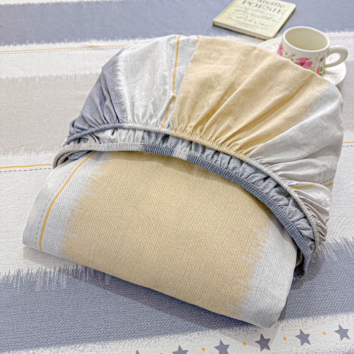 91家纺网 家纺一手货源 找家纺 卡普二店 2025新款全棉印花A版床笠 星辰大海