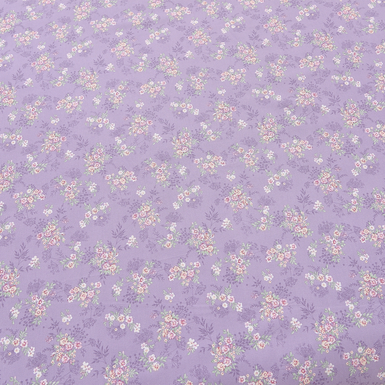 91家纺网 家纺一手货源 找家纺 德比尔斯  2026新款原棉老粗布凉席花边老粗布三件套 黛紫-花边款