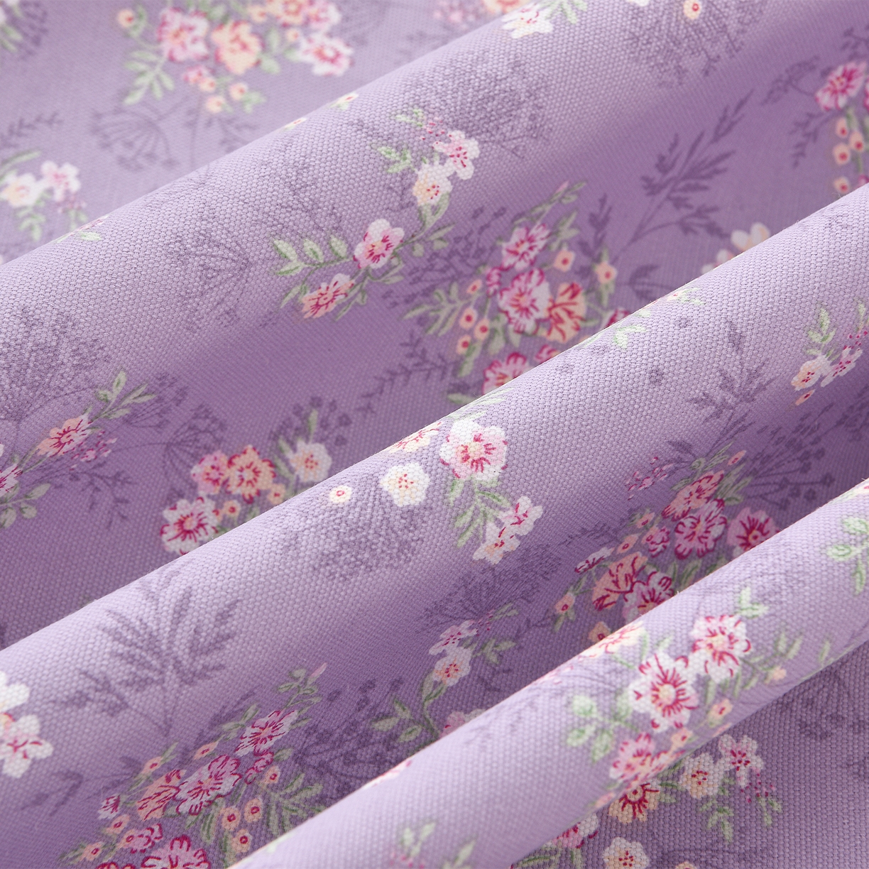 91家纺网 家纺一手货源 找家纺 德比尔斯  2026新款原棉老粗布凉席花边老粗布三件套 黛紫-花边款