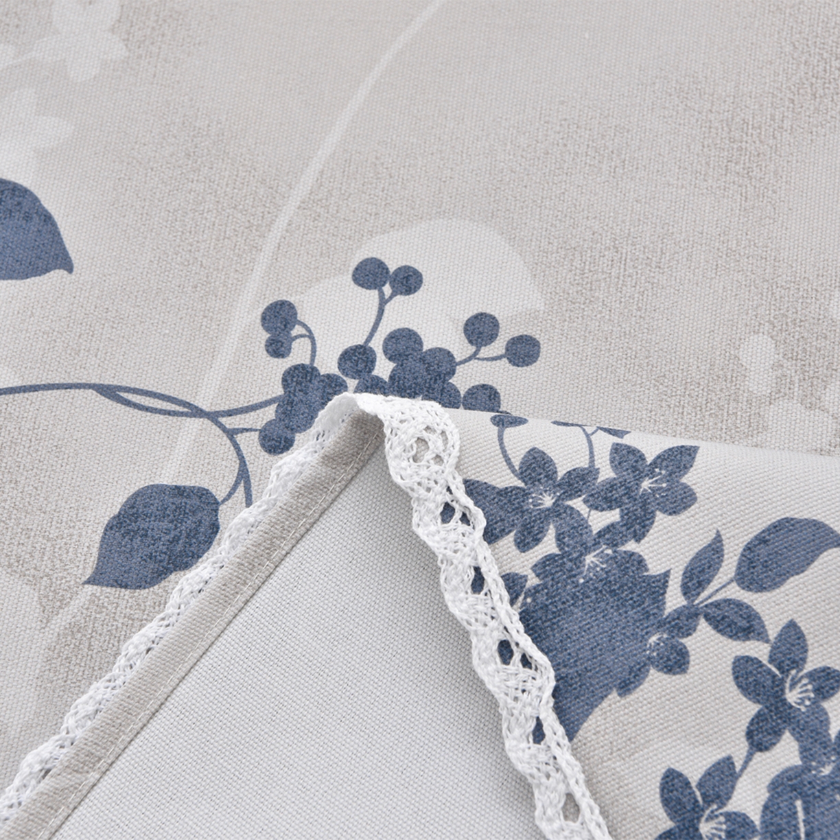 91家纺网 家纺一手货源 找家纺 德比尔斯  2026新款原棉老粗布凉席花边老粗布三件套 迭迭绿-花边款