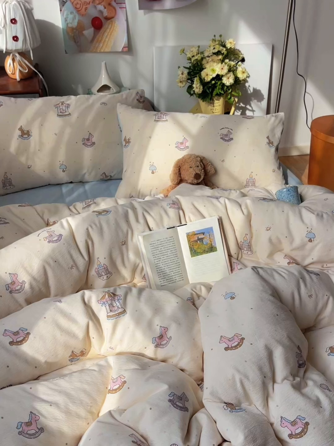 91家纺网 家纺一手货源 找家纺 凯洛奇 2026新款色织麻水洗提花四件套-提供买家秀 木马往事