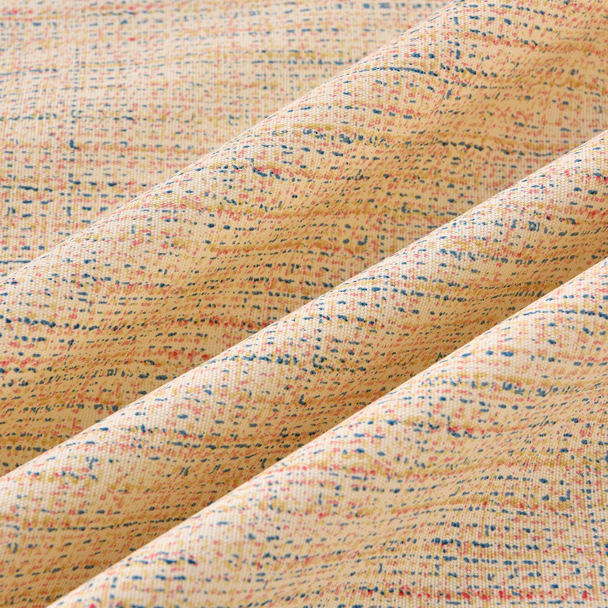 91家纺网 家纺一手货源 找家纺 德比尔斯  2026新款原棉老粗布凉席花边老粗布三件套 如意棕-花边款