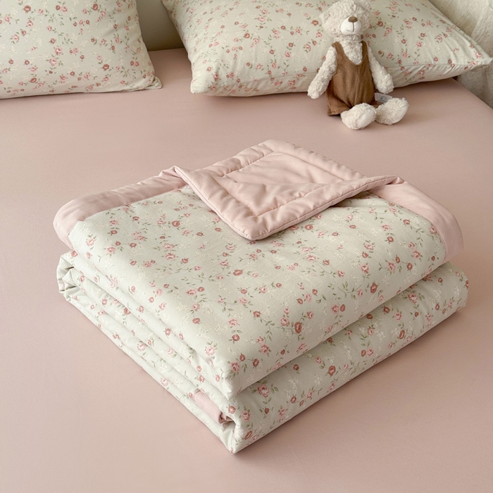 91家纺网 家纺一手货源 找家纺 （总）盛凡家纺 2026新款小清新抗菌夏被夏凉被空调被