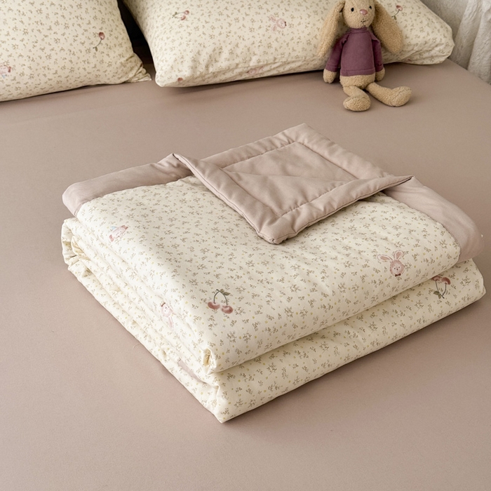 91家纺网 家纺一手货源 找家纺 （总）盛凡家纺 2026新款小清新抗菌夏被夏凉被空调被