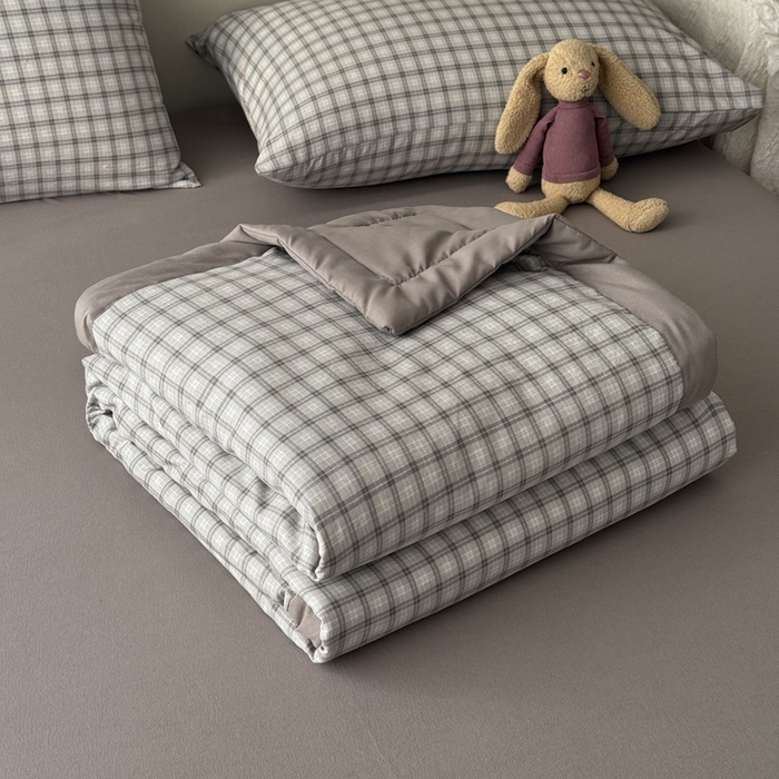 91家纺网 家纺一手货源 找家纺 （总）盛凡家纺 2026新款小清新抗菌夏被夏凉被空调被