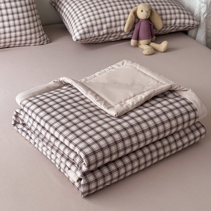 91家纺网 家纺一手货源 找家纺 （总）盛凡家纺 2026新款小清新抗菌夏被夏凉被空调被