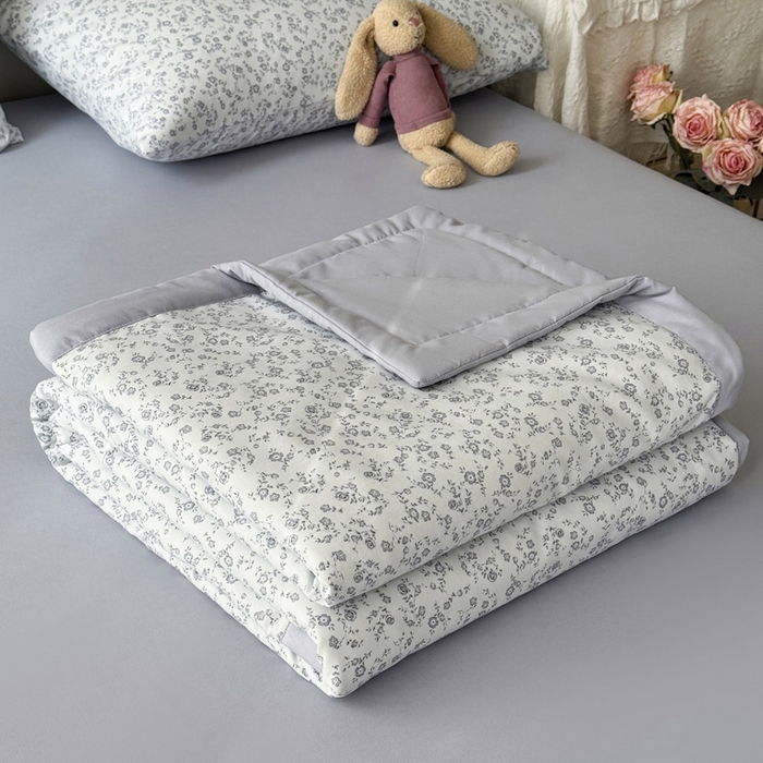 91家纺网 家纺一手货源 找家纺 （总）盛凡家纺 2026新款小清新抗菌夏被夏凉被空调被