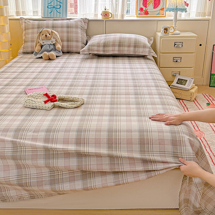 91家纺网 家纺一手货源 找家纺 卡普二店 2025新款全棉印花A版床单 西雅图