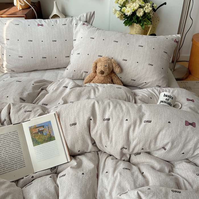 91家纺网 家纺一手货源 找家纺 （总）凯洛奇 2026新款色织麻水洗提花四件套-提供买家秀