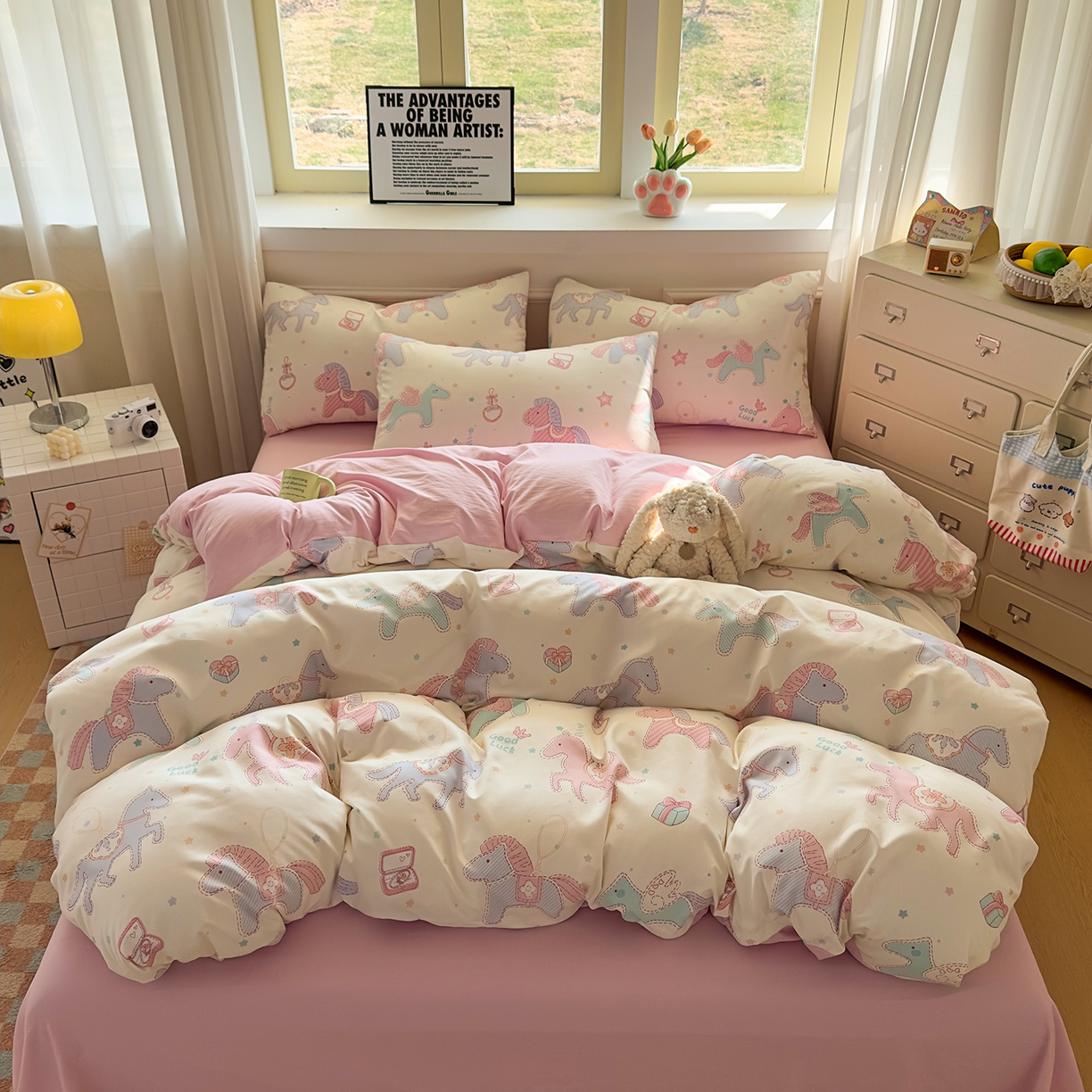 （总）洁柔供应链 2026新款A类古法糯小棉四件套