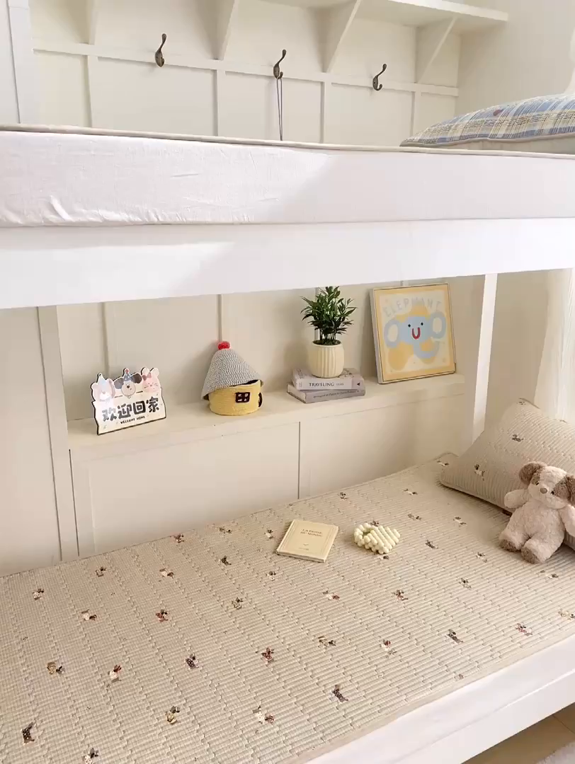 91家纺网 家纺一手货源 找家纺 康纳利 2026新款全棉床盖学生夹棉薄款床盖宿舍上下铺床垫三件套四季通用 腊肠狗