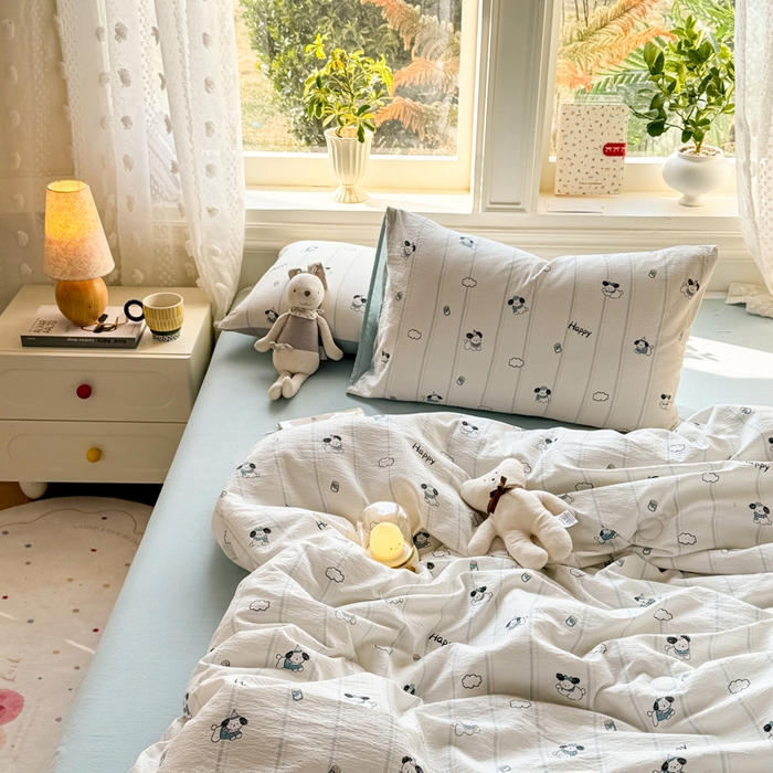 91家纺网 家纺一手货源 找家纺 （总）丽美人家纺 2026春夏新款简单款皱皱纱夏被夏凉被空调被