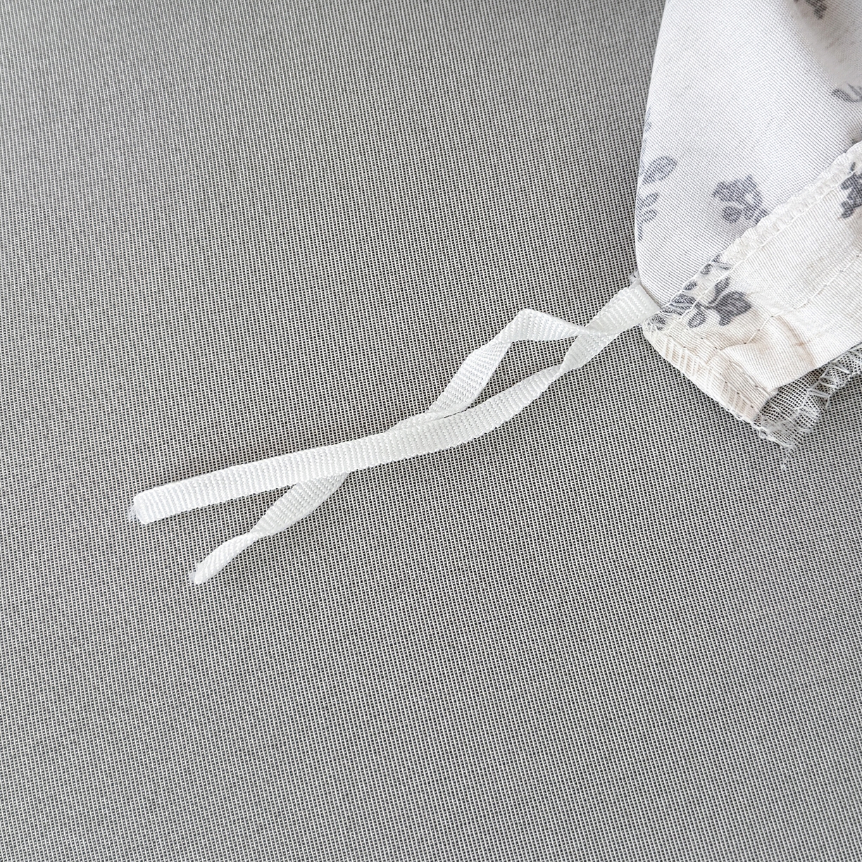 91家纺网 家纺一手货源 找家纺 铺尚美家纺 2026春夏新品色织棉麻棉纱小露麻系列皱皱纱四件套 罗卡拉灰