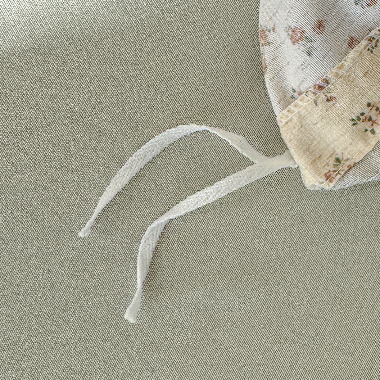 91家纺网 家纺一手货源 找家纺 铺尚美家纺 2026春夏新品色织棉麻棉纱小露麻系列皱皱纱四件套 乔安娜