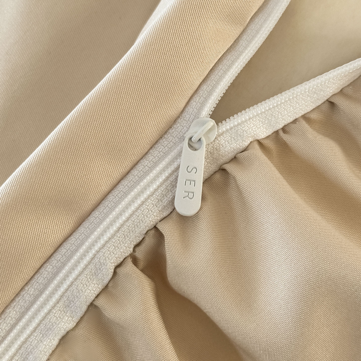 91家纺网 家纺一手货源 找家纺 首尔家纺 2026新款花边夹棉床盖四件套厚织提花款系列-提供买家秀 浮生若梦-香槟