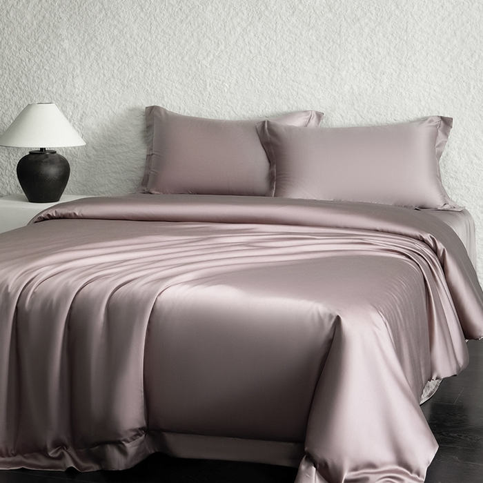 91家纺网 家纺一手货源 找家纺 （总）618家纺 2026新款A类奥地利进口兰精天丝纯色四件套系列