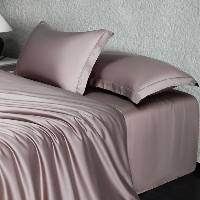 91家纺网 家纺一手货源 找家纺 （总）618家纺 2026新款A类奥地利进口兰精天丝纯色四件套系列