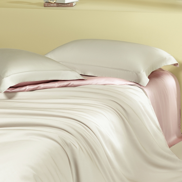 91家纺网 家纺一手货源 找家纺 （总）618家纺 2026新款A类奥地利进口兰精天丝拼色四件套系列