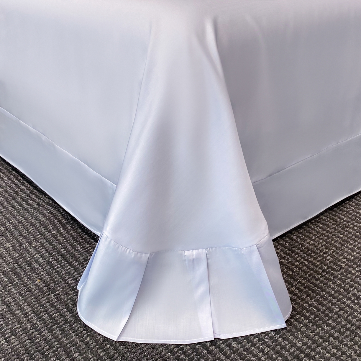 91家纺网 家纺一手货源 找家纺 启航家居 2026新款春夏天丝莱赛尔数码印花四件套 春溢然兰