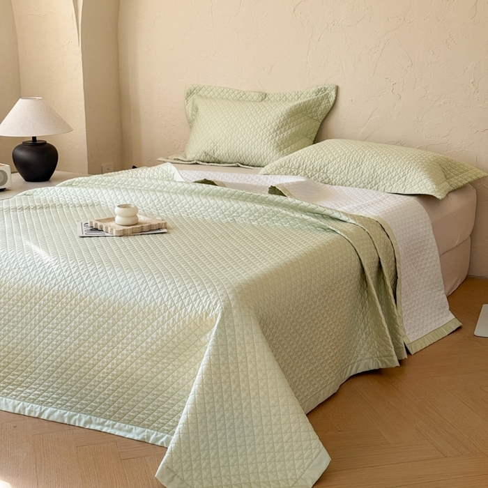 91家纺网 家纺一手货源 找家纺 （总）法芙娜家纺 2026新款100S长绒棉床盖三件套