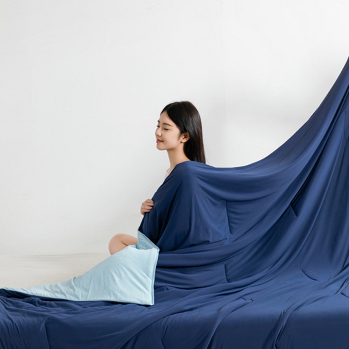 91家纺网 家纺一手货源 找家纺 （总）云玲时尚 2026新款凉感丝深睡夏被被子被芯