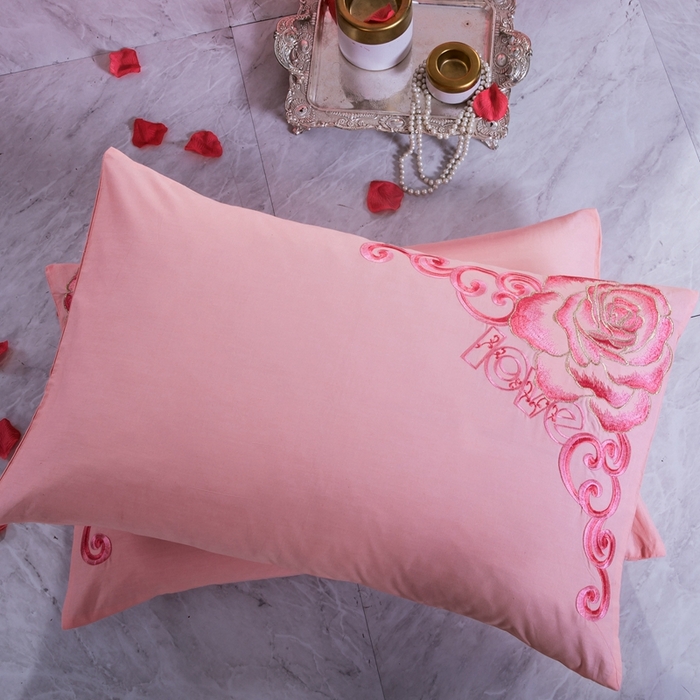 91家纺网 家纺一手货源 找家纺 慕她家纺 慕她畅销款全棉纯棉婚庆四件套大红色刺绣结婚床上用品 浪漫婚礼 玉