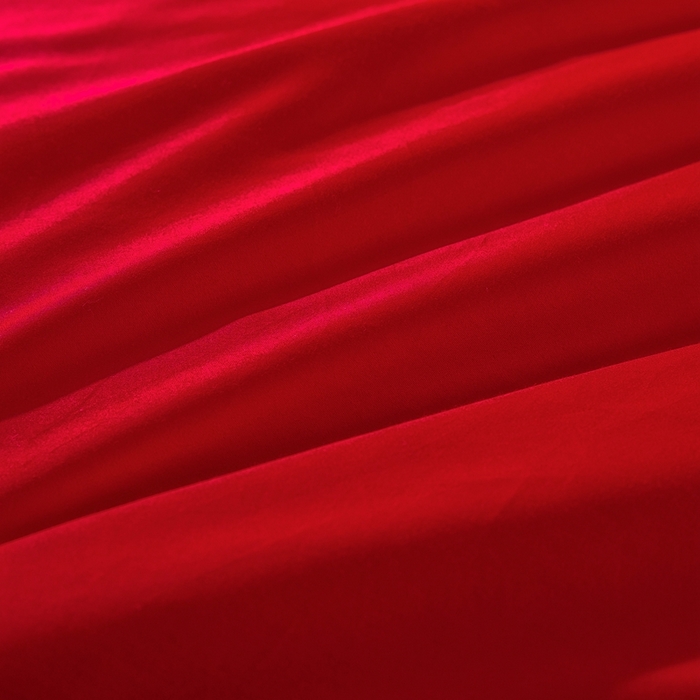 91家纺网 家纺一手货源 找家纺 慕她家纺 慕她畅销款全棉纯棉婚庆四件套大红色刺绣结婚床上用品 龙腾凤舞